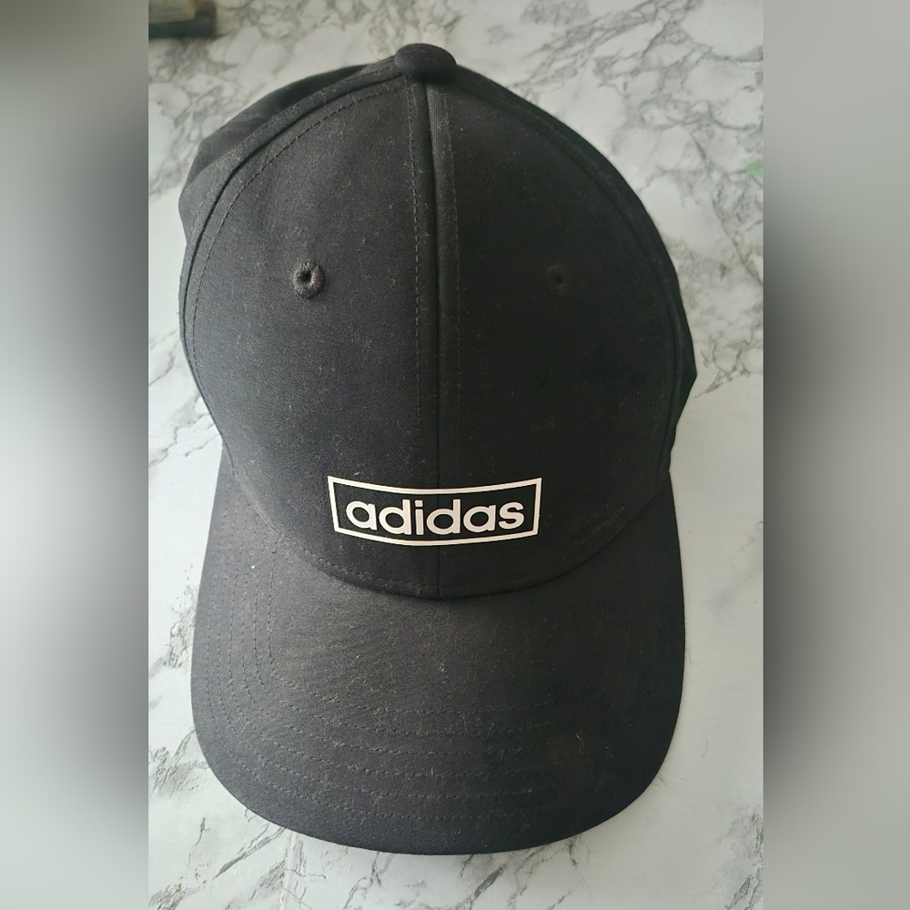 Womans Fit Climalite OSFA Adidas Classic Black Baseball Cap